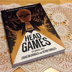 Graphic Novel, Head Games, mature language, situations